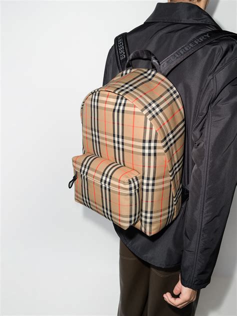 burberry backpaxk|Burberry backpack vintage check.